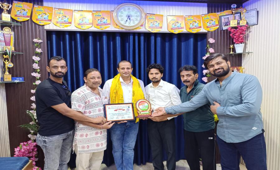 Bhole-Singh-honored-with-Yogveer-Samman