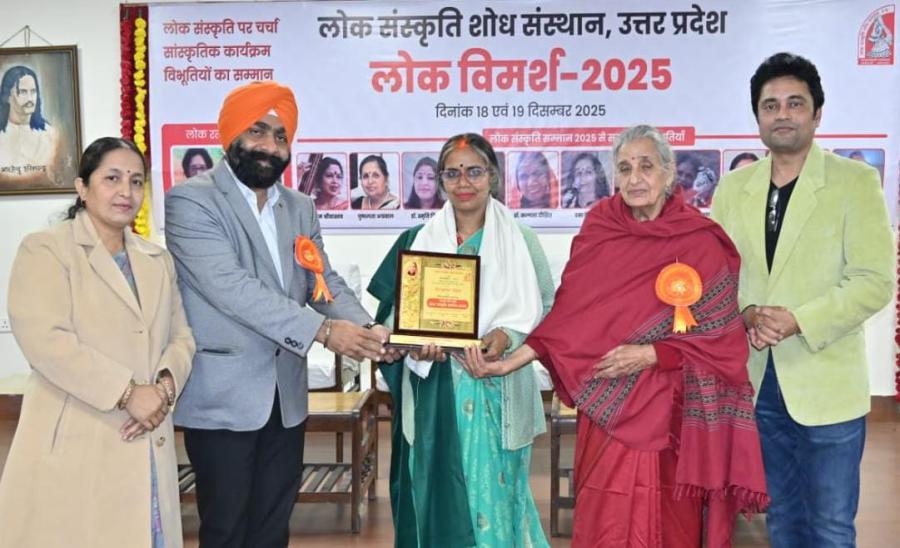 Folk-culture-is aliving-tradition-Padmashree-Vidya-Vindu-Singh