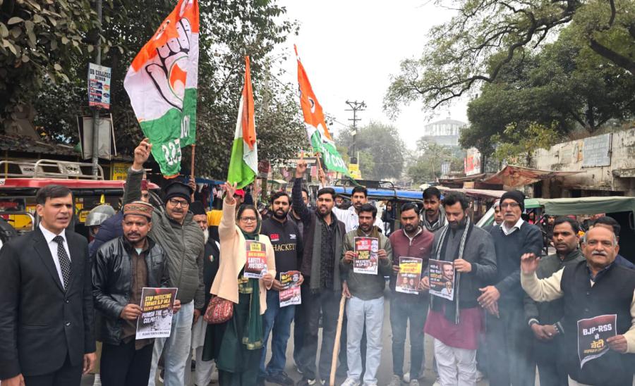 Youth-Congress-demonstrated-to-get-justice-for-Unnao-rape-victim