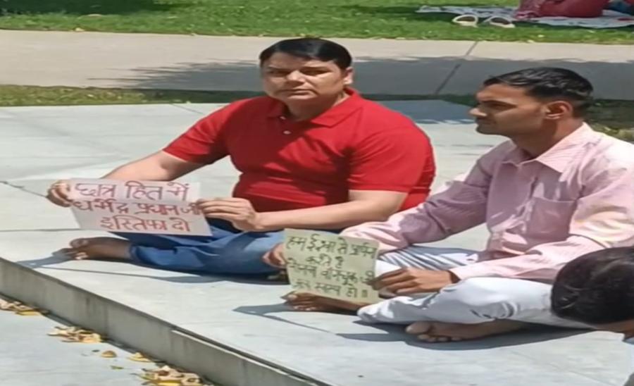 Medanta-three-layer-security-breached-two-individuals-arrived-carrying-a-poster.